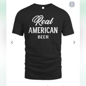 Hulk Hogan Real American Beer Black T-shirt Medium
